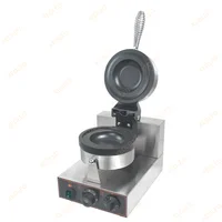 XEOLEO Electric Ice Cream Waffle Machine UFO Burger Maker 1200W Hamburg Gelato Panini Press Machine   Sandwich Press Maker 5