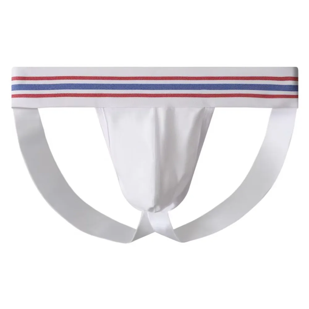 Sexy Cotton U Convex Pouch Thong Elastic Open Buttocks Low Waist Underpants Low Waist Breathable Thong Youth Use