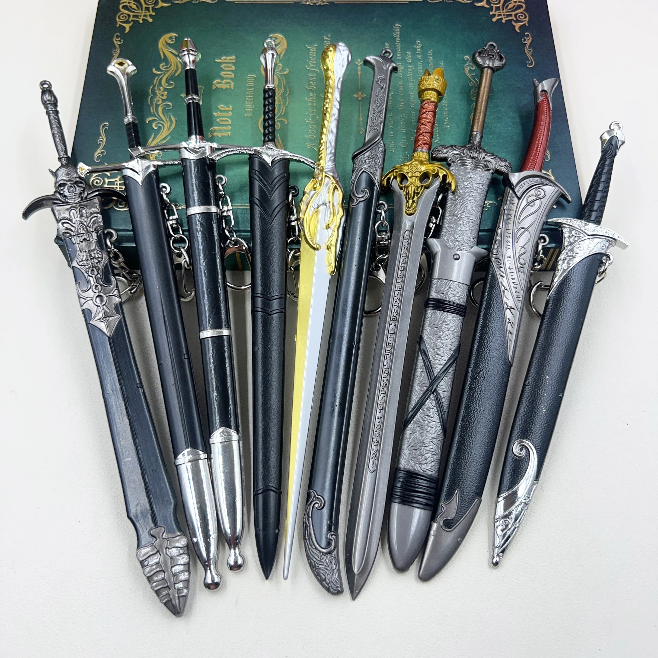21cm Orcrist Sword of Thorin Keychain The Hobbit LoTR Replica Zinc