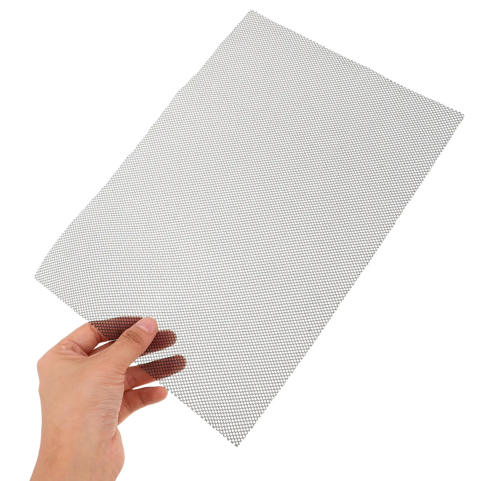 10Pcs Eye Mesh Sheets Lightweight Breathable Mesh Fabric 11.79x8.45 for DIY Costume Mask Animal Mask Crafts Sheet for Embroidery