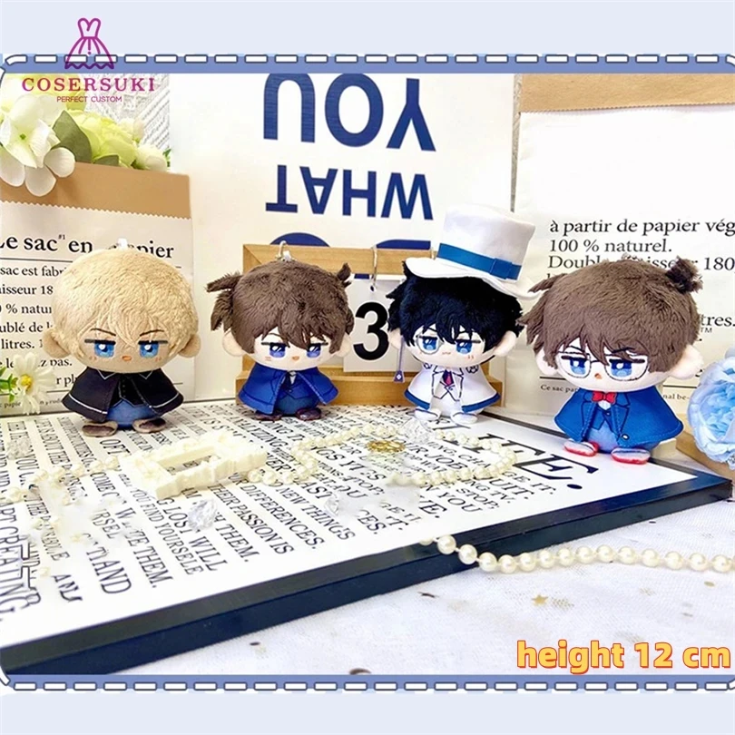 

Kudou Shinichi Jimmy Kudo Kaito Kuroba Edogawa Conan Amuro Tooru Bourbon 12 см плюшевый кулон косплей орнамент сумка реквизит