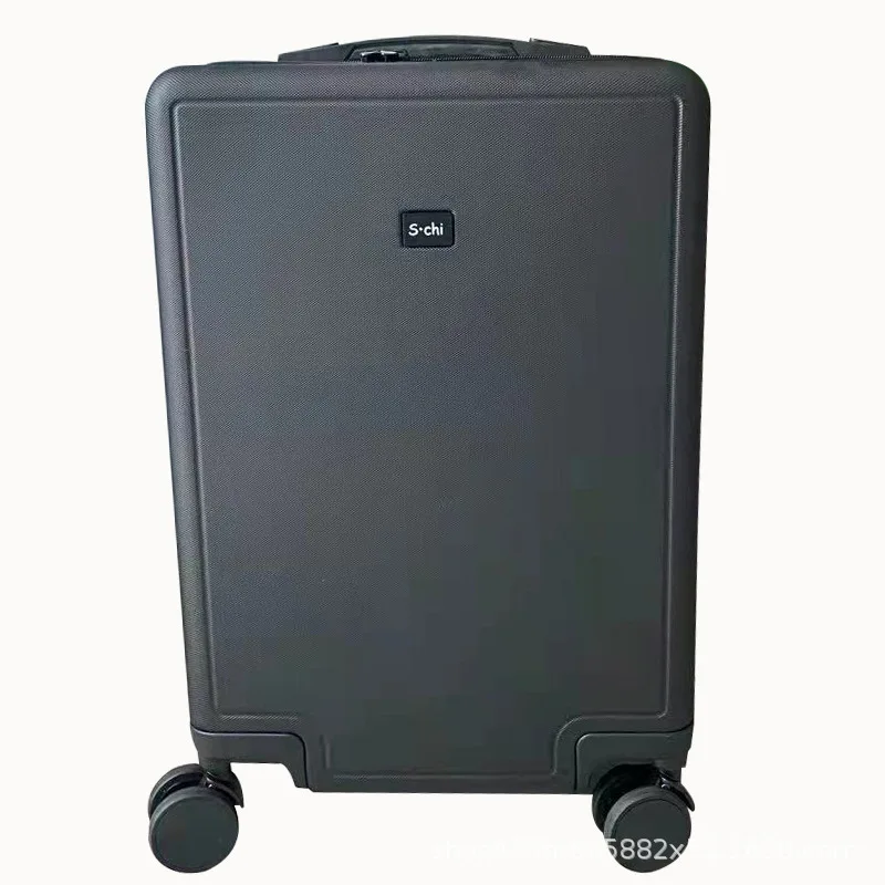 Export Japanese ultra-light Silent Wheel Suitcase Universal Wheel Female 20 Boarding Case Zipper Suitcase  24 26 Trolley Case