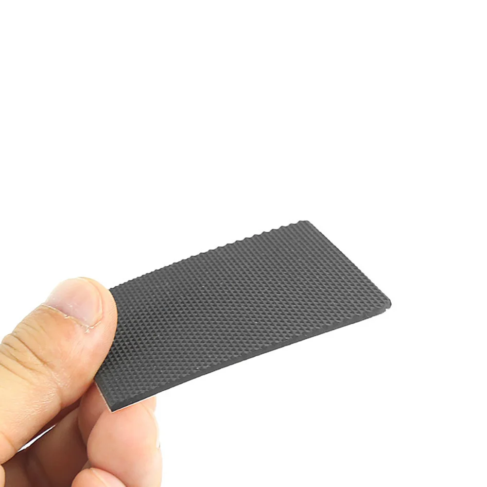 

4Pairs Anti-Slip Soles Shoe Pads High Heel Non-Slip Stickers Wear-Resistant for Boots Black Size L