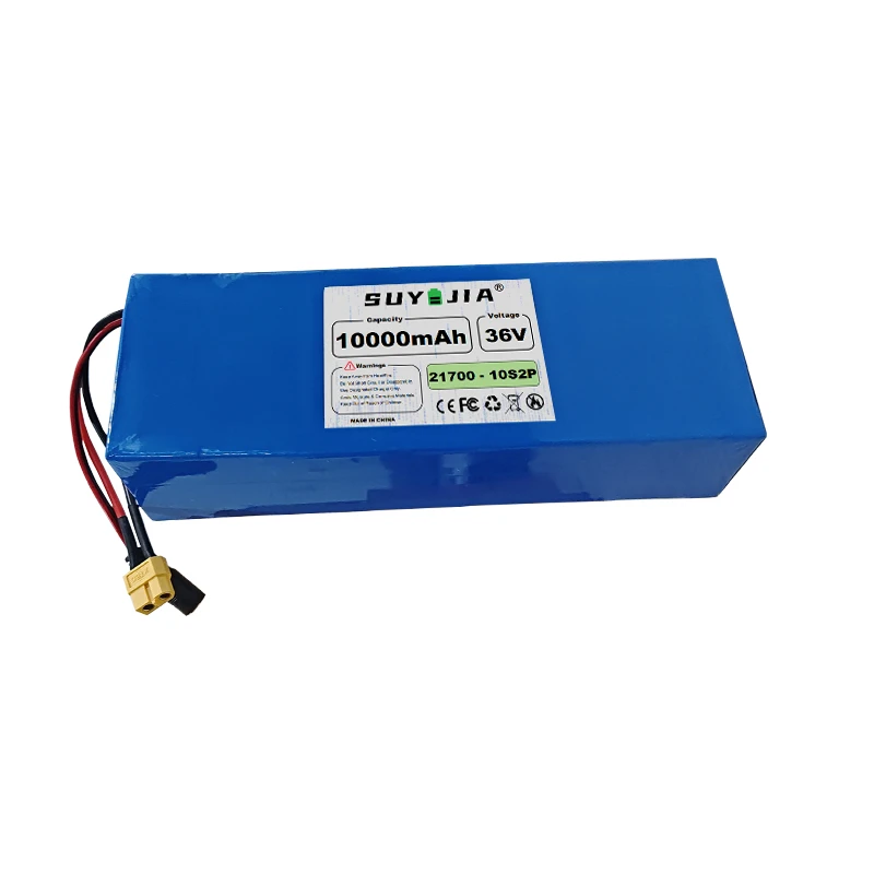 10S2P 36V 10000mAh 36V 21700 Electric Scooter Battery Lithium Electric Scooter 500W Electric Scooter Battery 36V 10S2P Battery