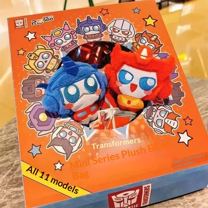 Mini Peluche Transformable Shockwave en Caja, Juguete Coleccionable para Fans, Decoración Sorpresa, Regalo Genial para Niños