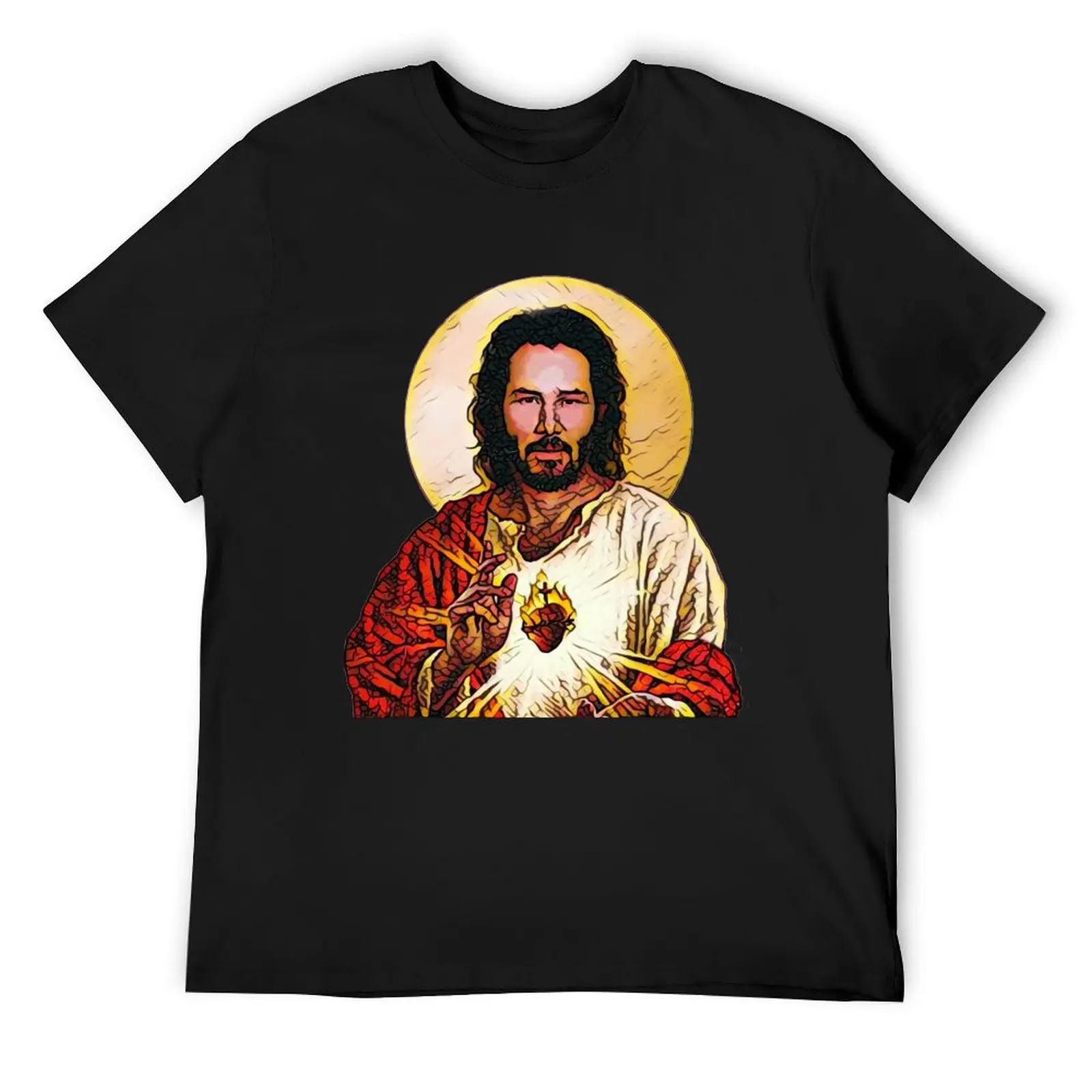 

Holy Keanu - T-Shirt cute clothes heavyweights sports fans clothing for men