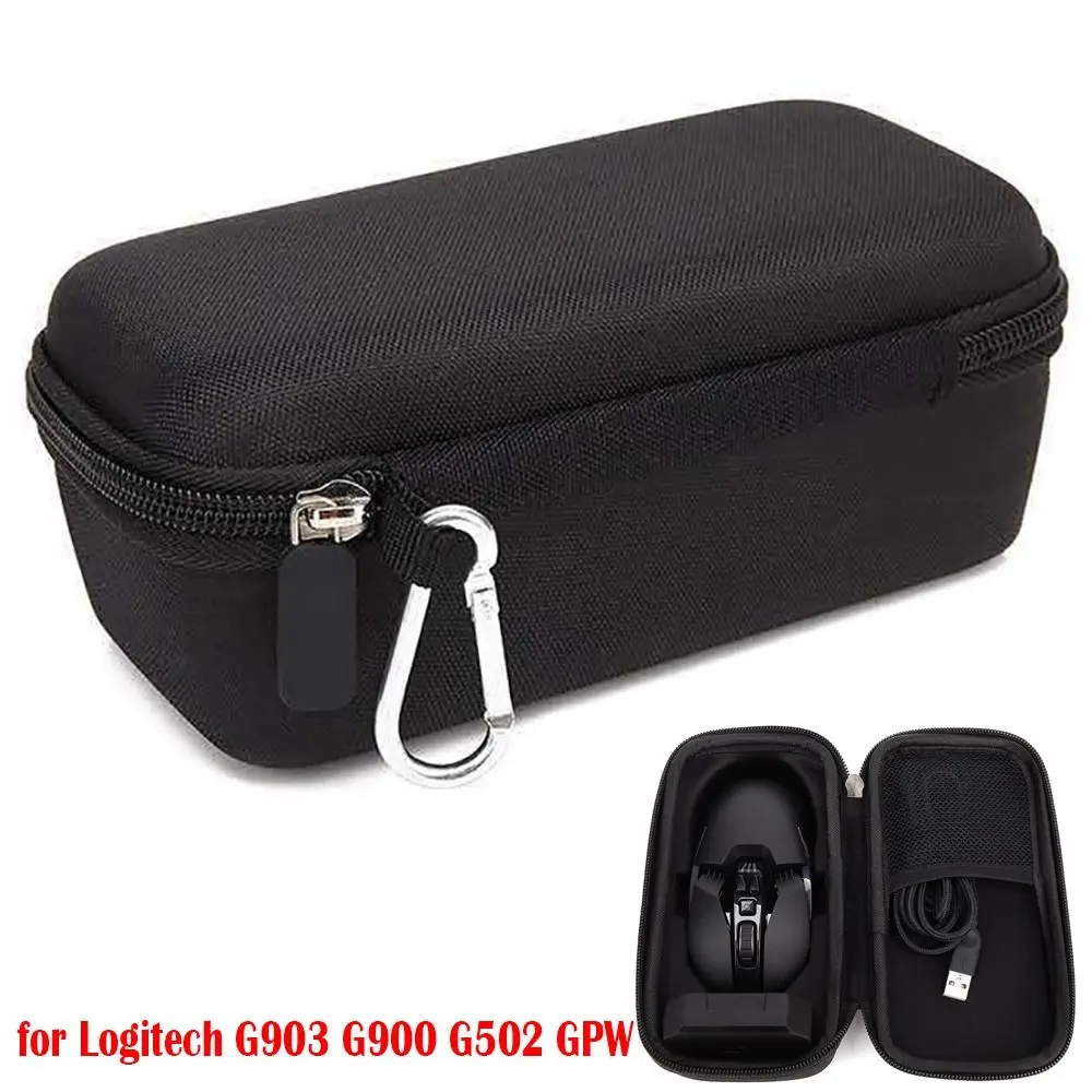 EVA Mouse Storage Bag Hard Travel Mice Protective Cover Portable Multifunctional Carrying Case for Logitech G903 G900 G502 GPW