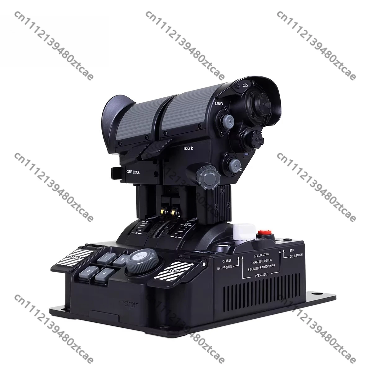 Compact Dual Engine Flight Throttle System High Performance Controller for Military Jet Simulation