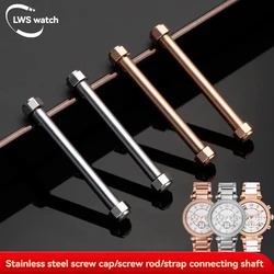 For Michael Kors MK6985 MK Series Watch Chain Strap Screw Cap Screw Rod Screw Strap Silver Rose gold Connecting Shaft 18mm