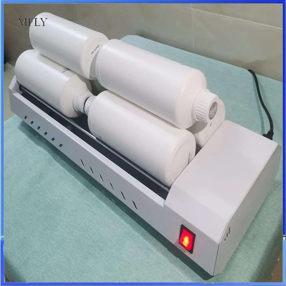 Roller Device Shaking Rotation Direct To Film Ink Preparation White Ink Rotator Shaker Avoid Precipitation Rolling Machine