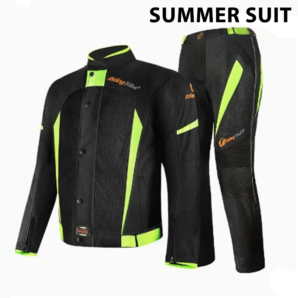 Motorcycle Jacket Removable Waterproof Layer Motor Jacket For Men Wear Resistant Summer Motorcycle Jackets Breathable M-5XL