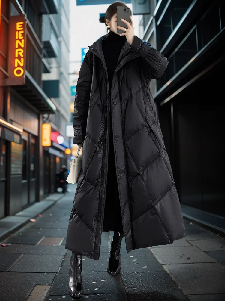 2025 New Women's Thiened Large Size Cotton Jaet Korean Sle Loose Fit Comfortable Coat Faionable Winter Outerwear