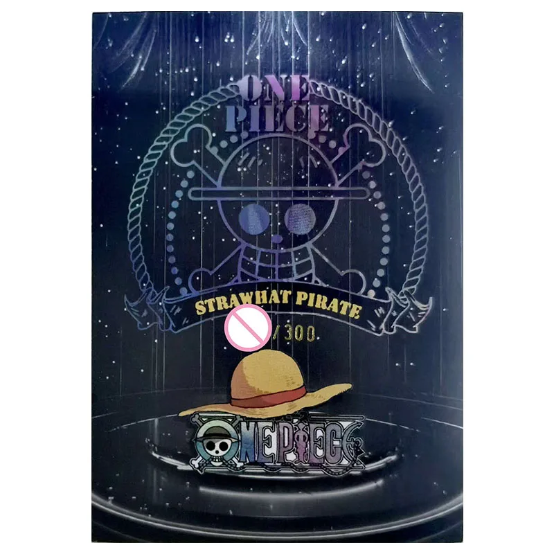 Anime ONE PIECE Rare KR Rhinestones Limited Edition Refraction Card Boa Hancock Toys for boys Collectible Card Birthday Present