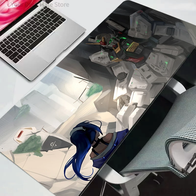 

Mobile Suit Gundam anime Mouse Pad Gamers Large Computer Extended Game Mousepad Desk Mat Keyboard Rubber Durable Carpet
