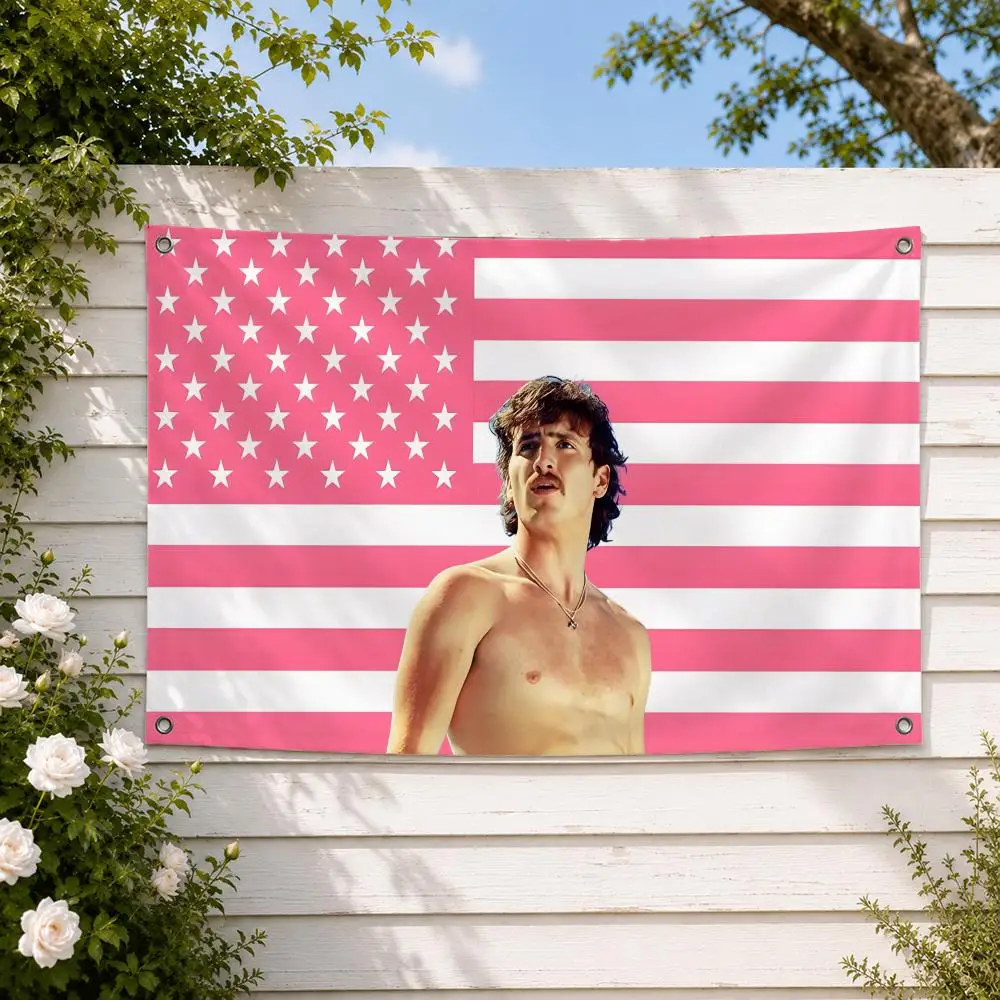 Singer Benson Boone Flags decor flag banner,wall hanging flag,indoor outdoor wall decor,yard garden porch patio