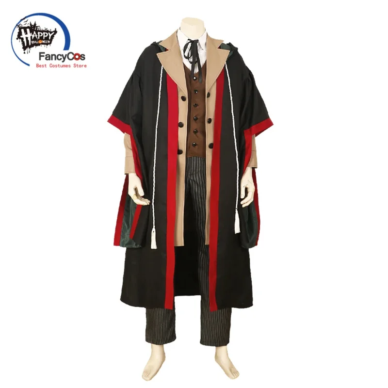 Bloodborne Cosplay Micolash Host of the Nightmare The School of Mensis Outfit Carnival Cosplay Costume Japanese Halloween OI855