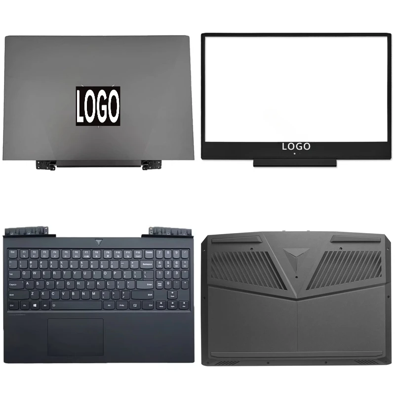 

New For Lenovo Legion Y545 Y7000P R7000P 2018 2019 Laptop LCD Back Cover Front Bezel Upper Palmrest Bottom Case Keyboard Hinges