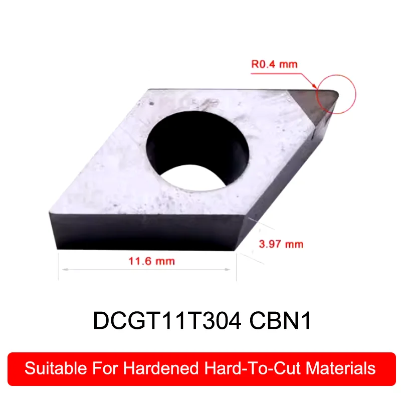 Imagem -06 - Tratamento Térmico Cnc Torno Ferramenta Cbn Alta Dureza Lâmina Aço Temperado após Processamento Tool Bit Torneamento Inserções Dcgt070204