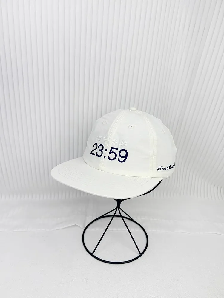 Embroidery hip hop street flat brim hat female cap trendy baseball cap male