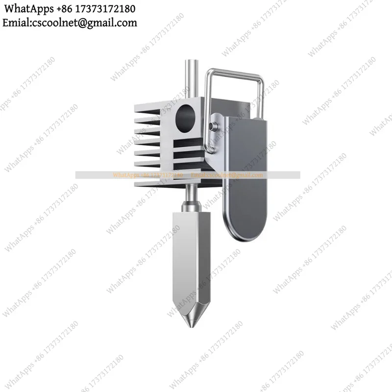 for Creality Sparkx I7 Hotend Kit 4 Nozzles 0.2/0.4/0.6/0.8mm Copper Alloy Hardened Steel Heat Block Heatsink 3D Printer Upgrade