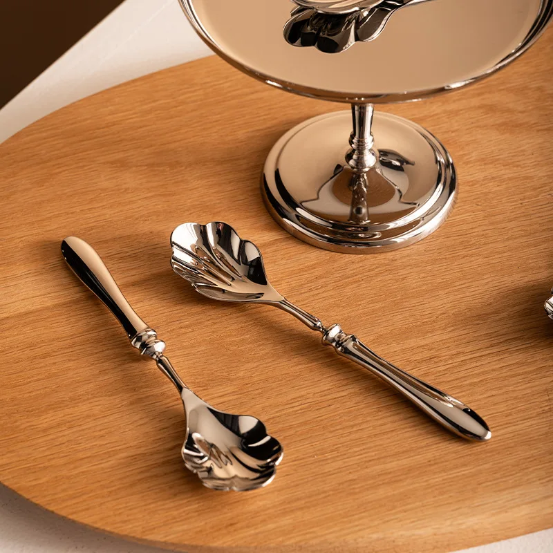 

304 Stainless Steel Spoon Personalized Creative Dessert Snack Coffee Spoon