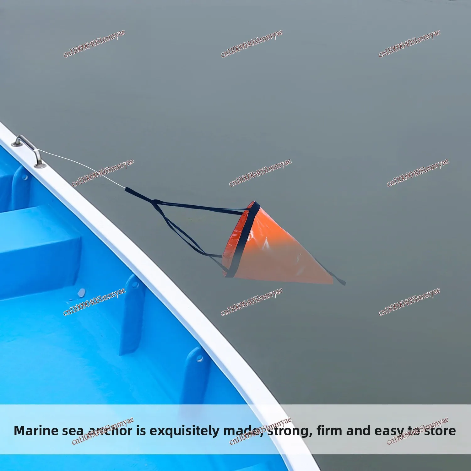 PVC traction anchor, fishing anchor rope, sea anchor kayak boat accessories view 3