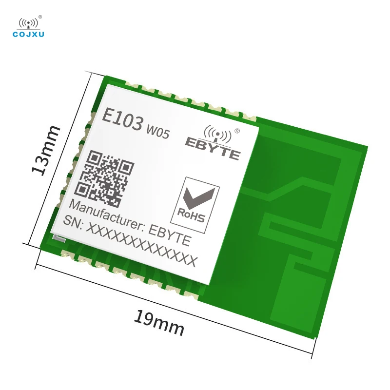 W600 Wifi Module Wireless Transceiver 2.4GHz 20dBm cojxu E103-W05 Cost-effective PCB Antenna UART Low Power Consumption