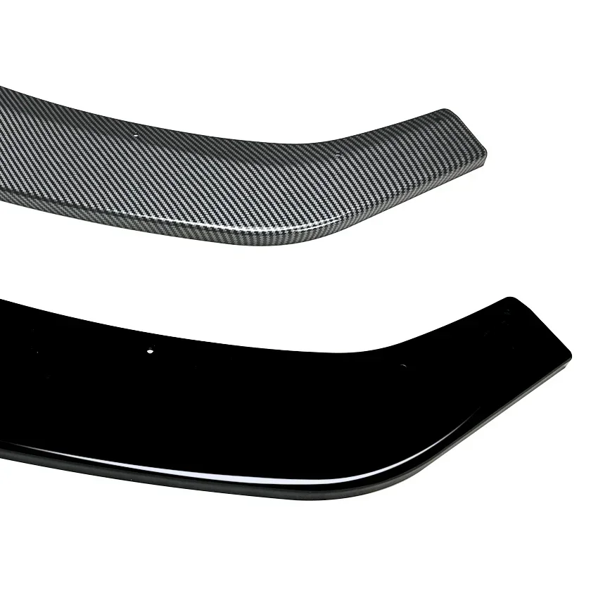 Front stoßstangen abscheider Stoßstangen lippen körper Kit Lippen abscheider für vw golf mk 7,5 gti gtr rline 2014-2018 Außen diffusor splitter