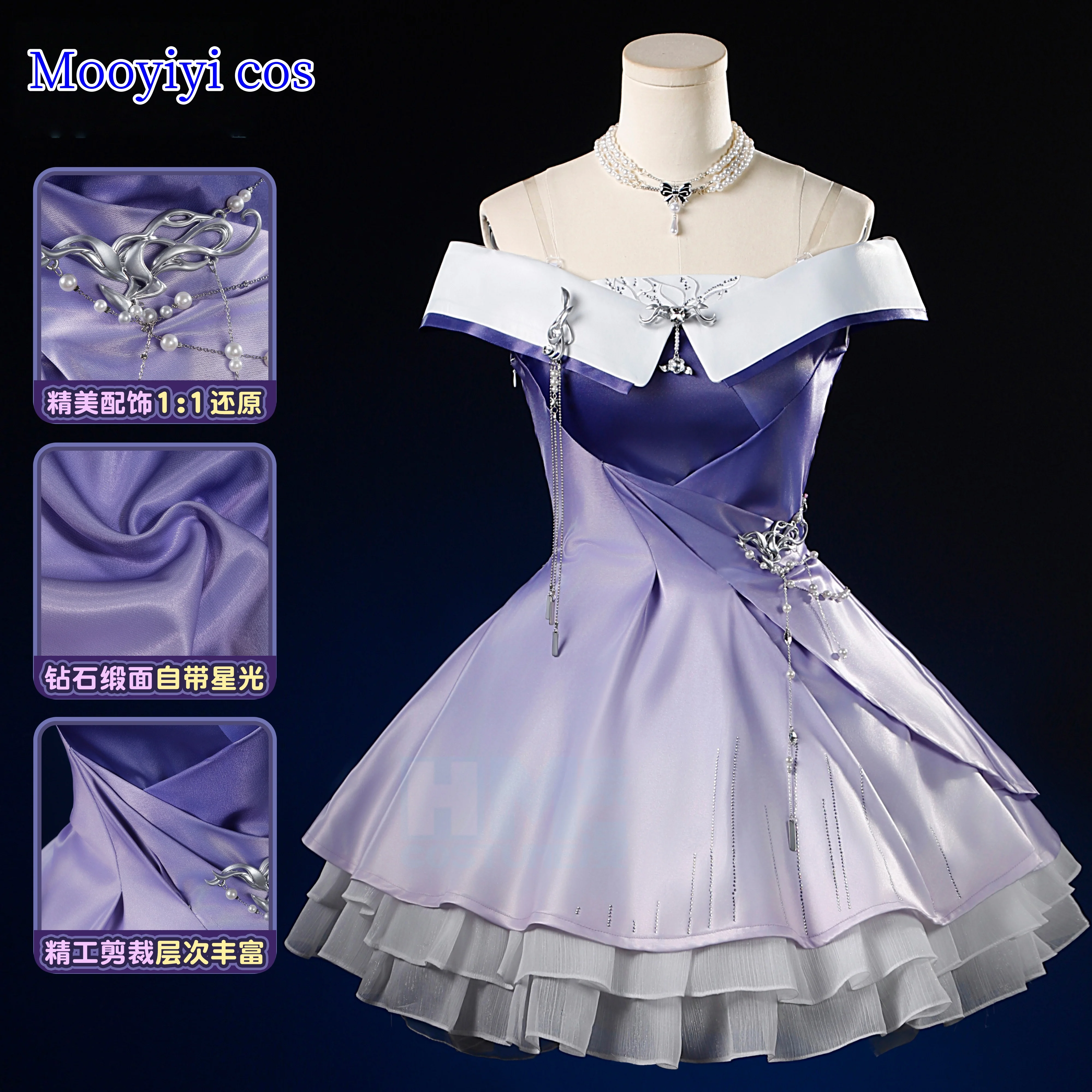 

Rafayel/Zayne/Caleb Cosplay Costume Halloween Christmas Role Playing Party Comic heroine Love and Deepspace XS-XXL Cute Dress