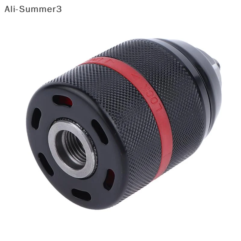 2025 New Keyless Metal Drill Chuck,With Lock 13mm Ratchet Self-locking Chuck 1/2-20UNF Thread For Drill Bit Screwdiver&Sockets