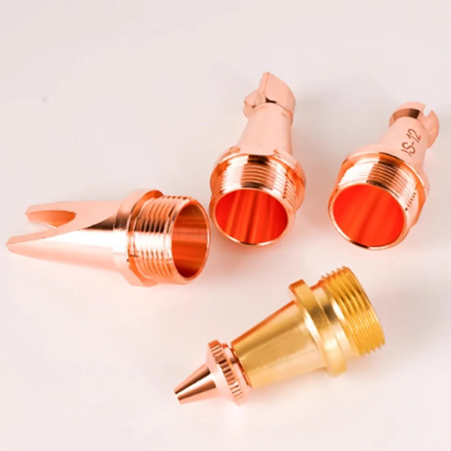 Laser welding copper nozzle M16 handheld welding nozzle AS12 welding machine wire feeding super strong Weiye anti splash