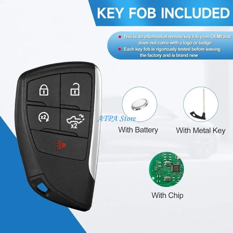 U13C 433MHz Intelligent Car Shipment For Unsecured Entry Includes Chip Battery Metal Plastic