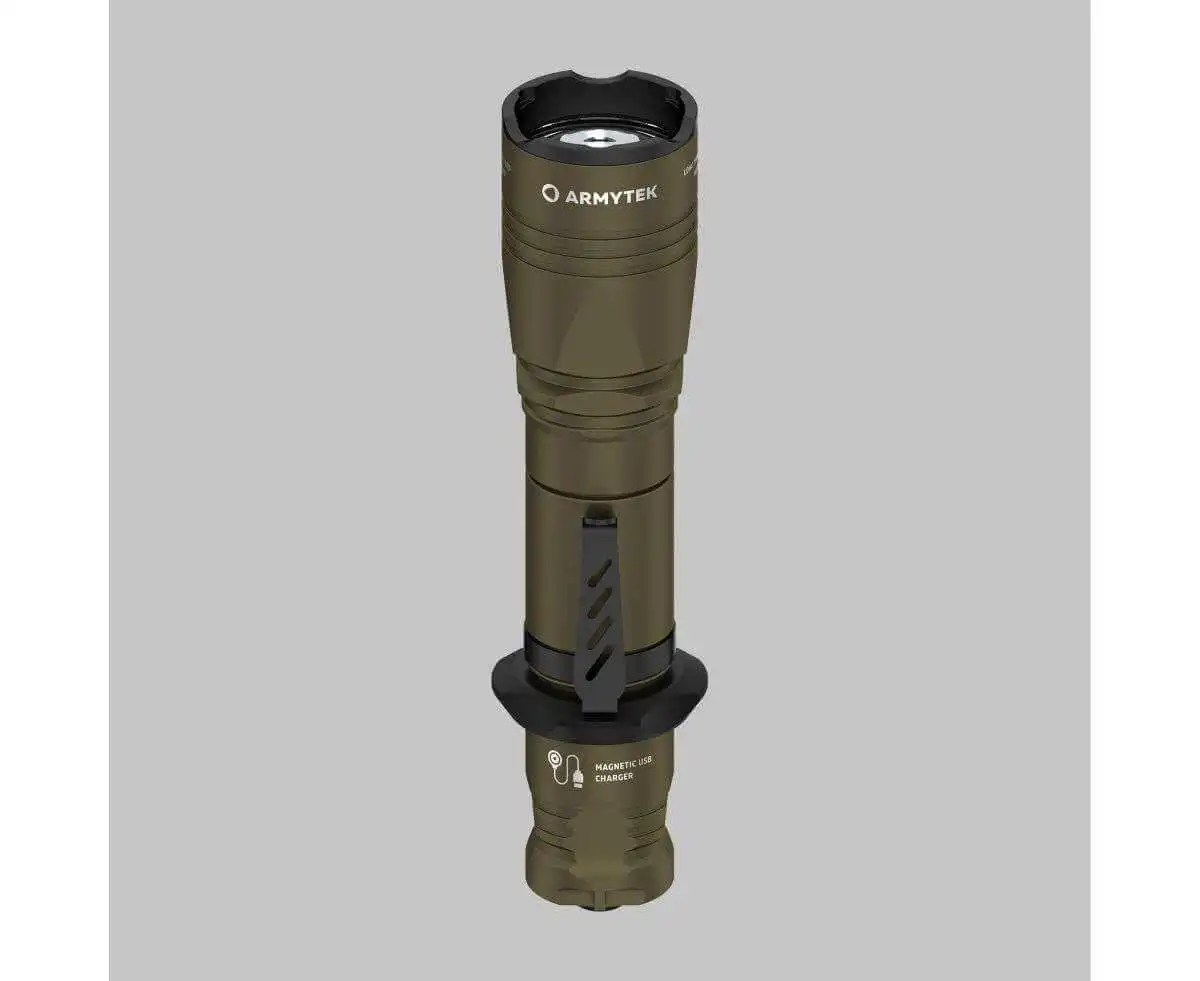 Armytek Dobermann Pro Magnet USB EDC Tactical Flashlight