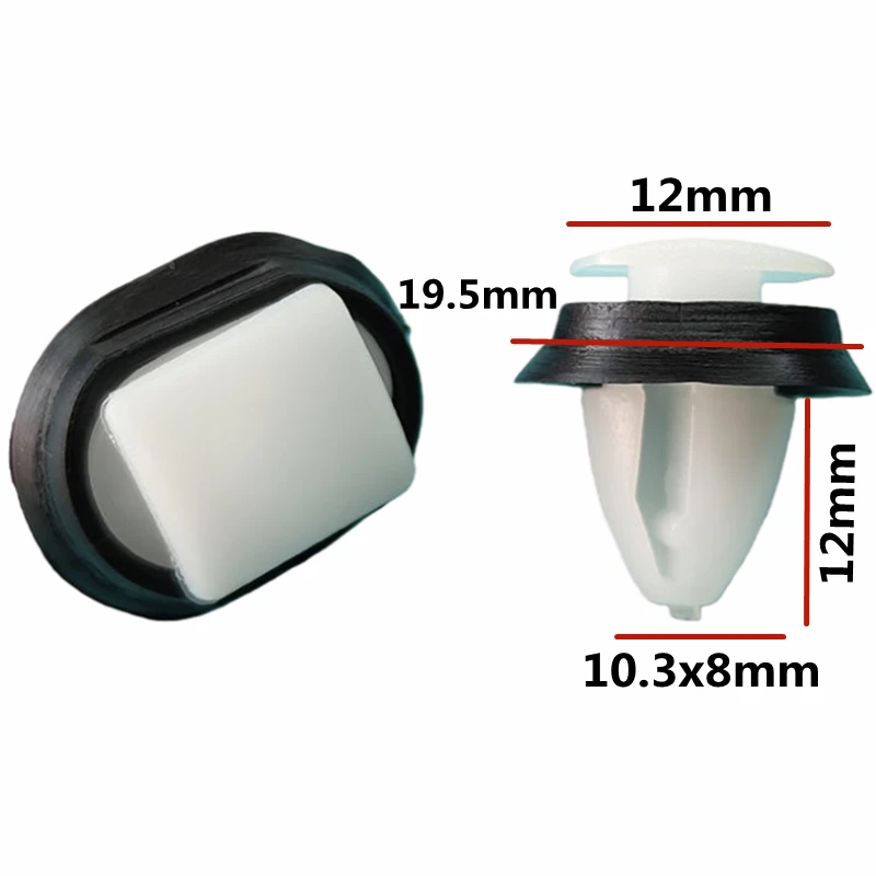 20Pcs Car Door Trim Panel Buckle Retainer Fasteners Clips For Fiat Ducato OE: 71728806 856543 68093998AA