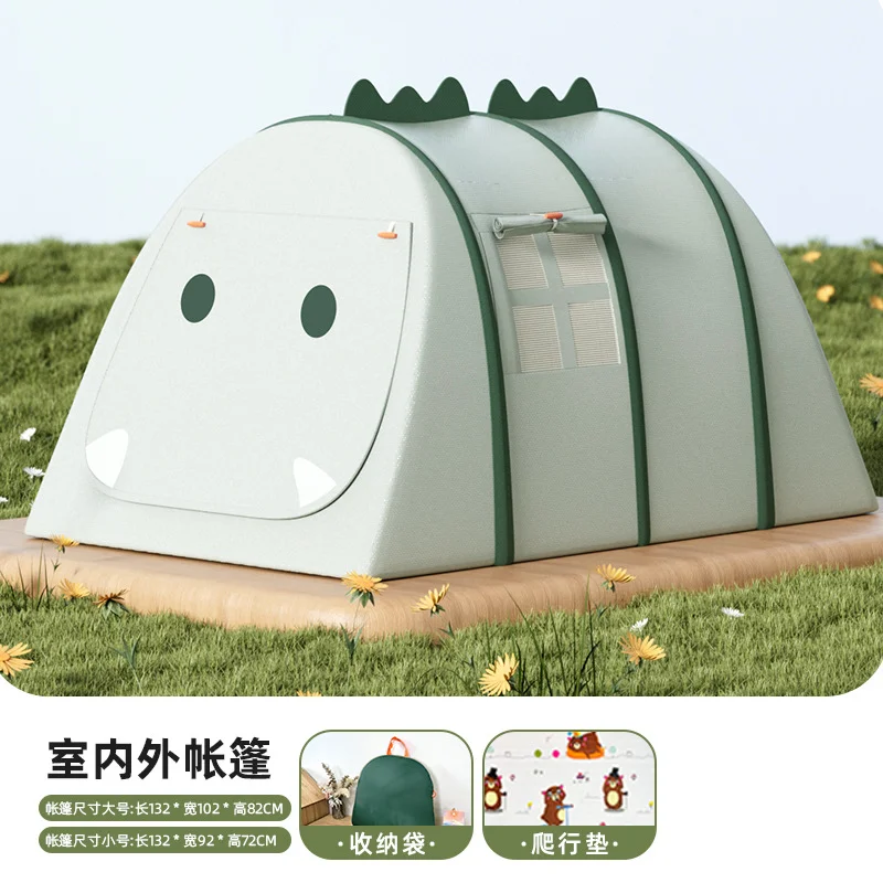 Petite tente intérieure et extérieure, jouet portable, jeux de maison, moustiquaire, piscine à balles, ouverture rapide, petit dinosaure amusant pour enfants