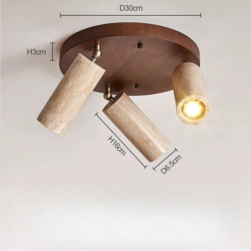 Nieuwe creatieve natuurlijke gele grotsteen LED-spot woonkamer restaurant bar kledingwinkel plafondlamp Art Decor verlichting
