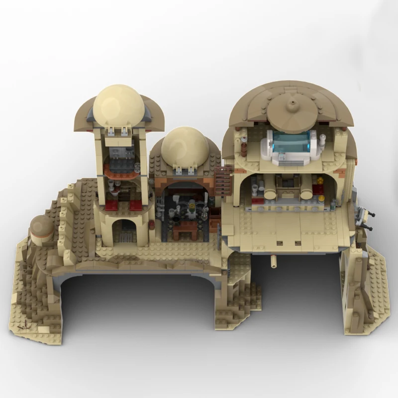 1762 parti MOC-108238 Mocs set Boba Fett's Throne Room The Daimyo Palace Bricks Building Blocks kit modello giocattolo regali