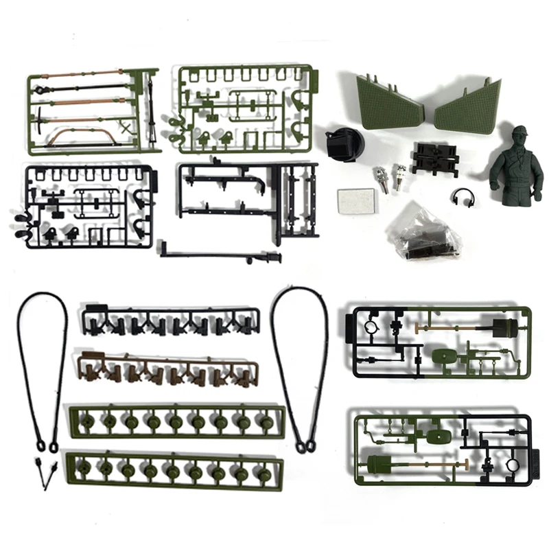 Heng Long 1/16 3889 German Leopard 2 A6 RC Tank Replacement Spare Parts Set