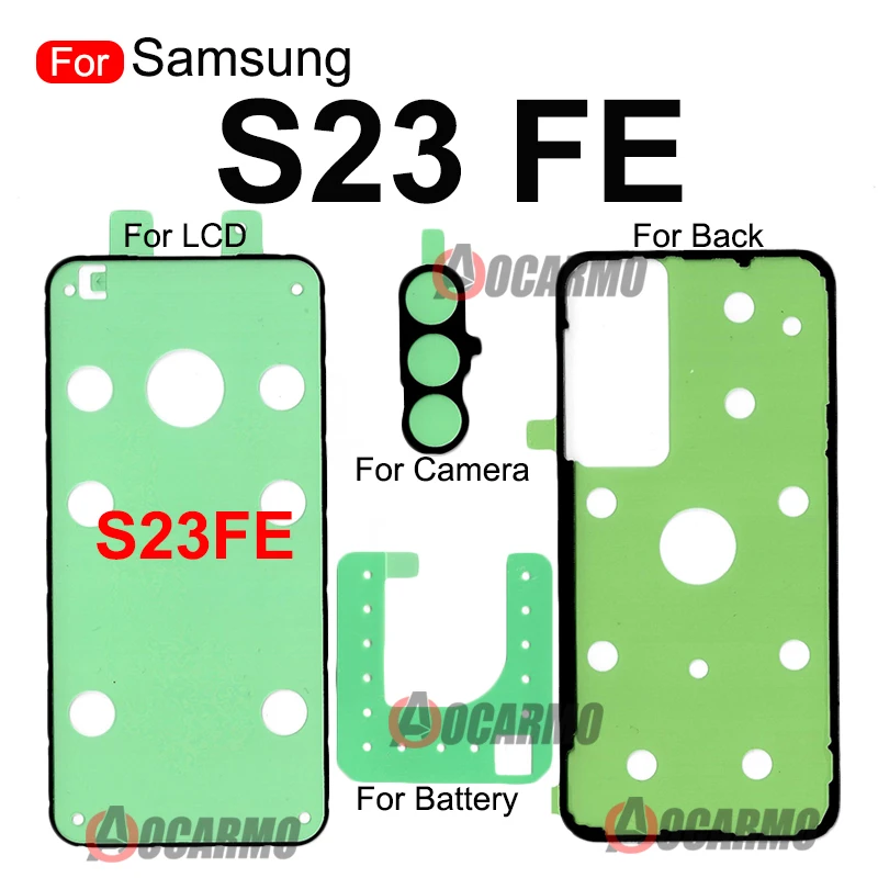 Wodoodporny klej FullSet do Samsung Galaxy S23 Plus S23fe S23U S23+ S23 Ultra LCD Screen Back Battery Cover Sticker Tape — zdjęcie 7