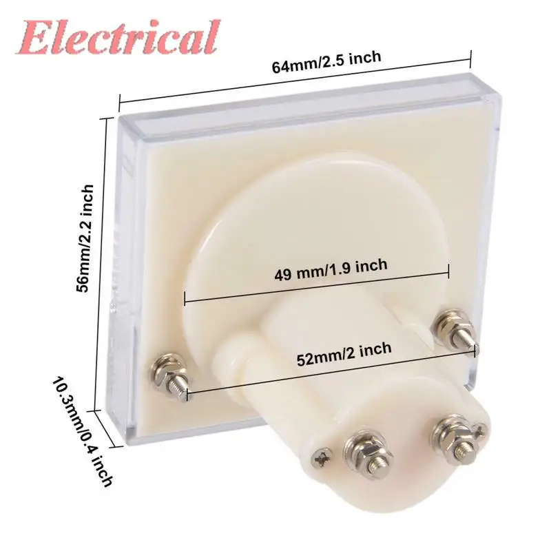 1pc Analog Current Panel Meter DC 1A 3A 5A 10A 16A 20A 70mV 30A 50A 75A 100A 150A 200A 250A 300 Ammeter Ampere Tester Gauge 85C1