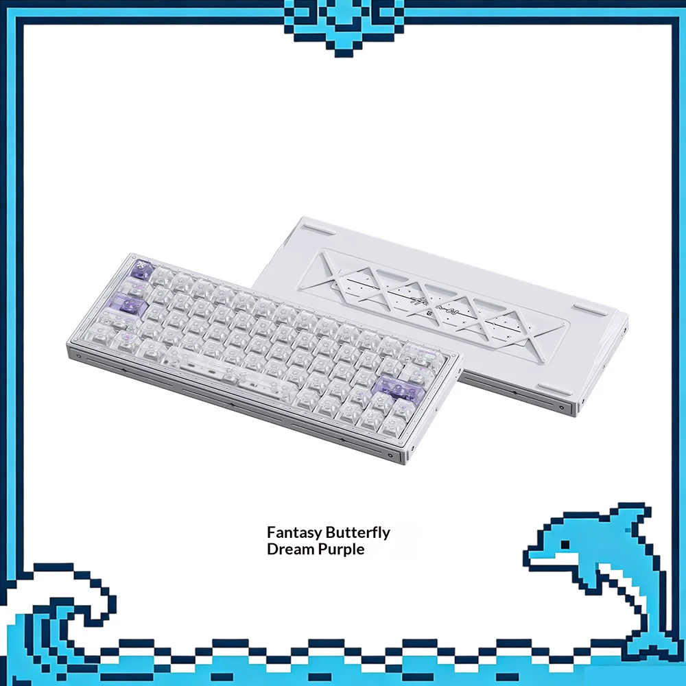 WLMOUSE HUAN63 Magnetic Keyboard 8K RT0.001 Fast Trigger Integrated cushioning Gasket structure Keyboard Pc Accessories Gift
