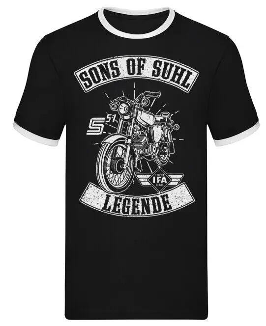 Sons Of Suhl S51 wrestler cult T-Shirt S50 GDR eastern cult 2-stroke IFA VEB Simme