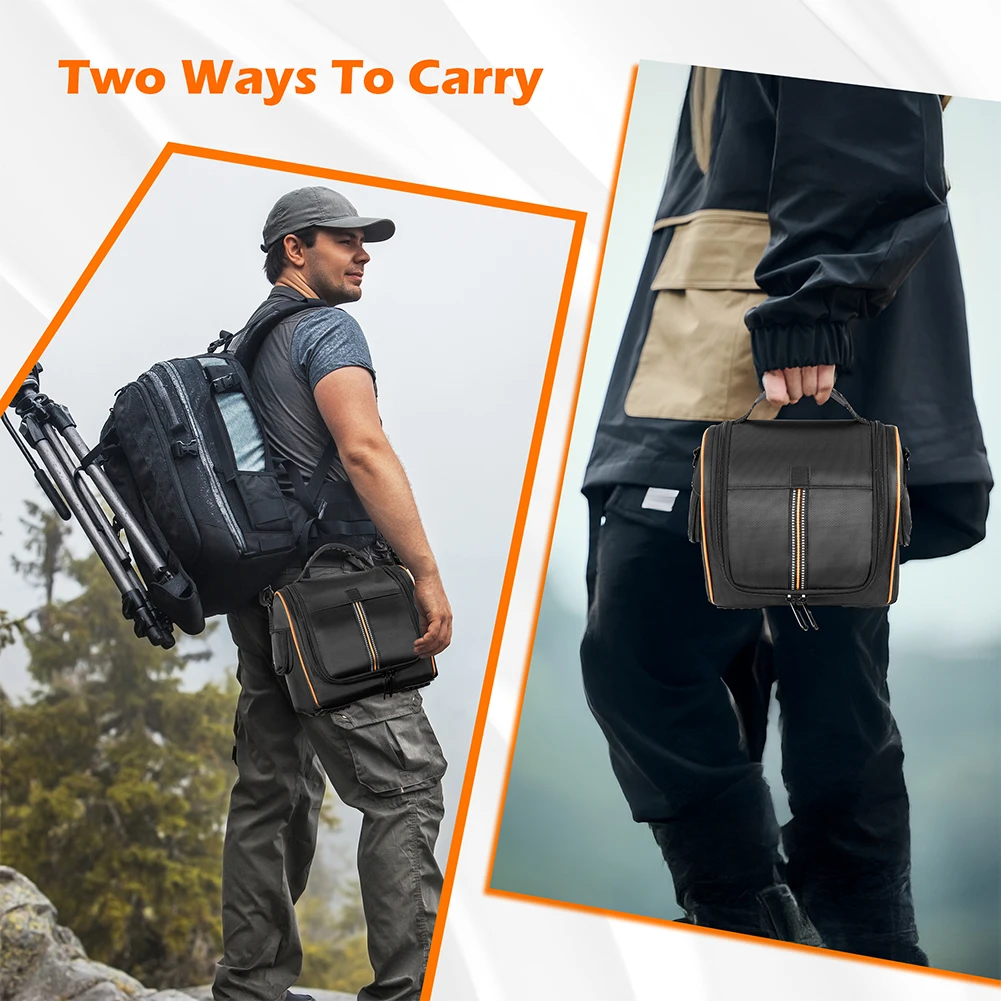 Carrying Case for Jackery Explorer 300 Portable Power Station Storage Case Travel Storage Bag Organizer Bag Waterproof Anti-drop
