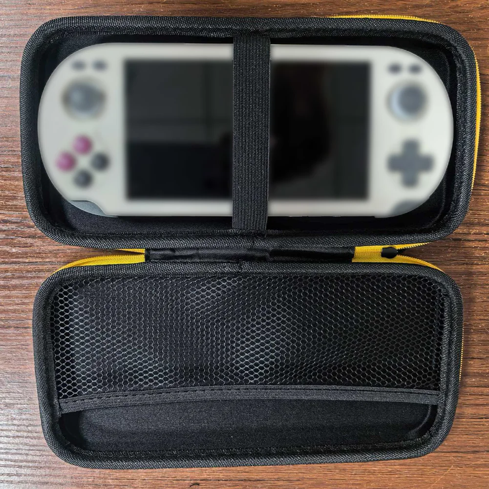 Compact Storage Bag For ANBERNIC RG VITA Pro Console With Precise Fit And Integrated Pockets For Controllers Cables Chargers