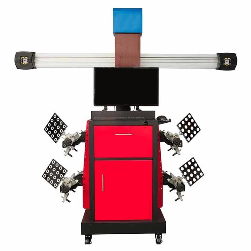 3D Four-Wheel Alignment System Calibrator and Tools - Specialized Equipment for Auto Repair Shops