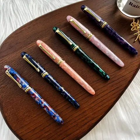 Cute Japanese Koi Pen Schmidt Assembly Iridium Fountain Pen Students For Office Literary Writing Business Gift