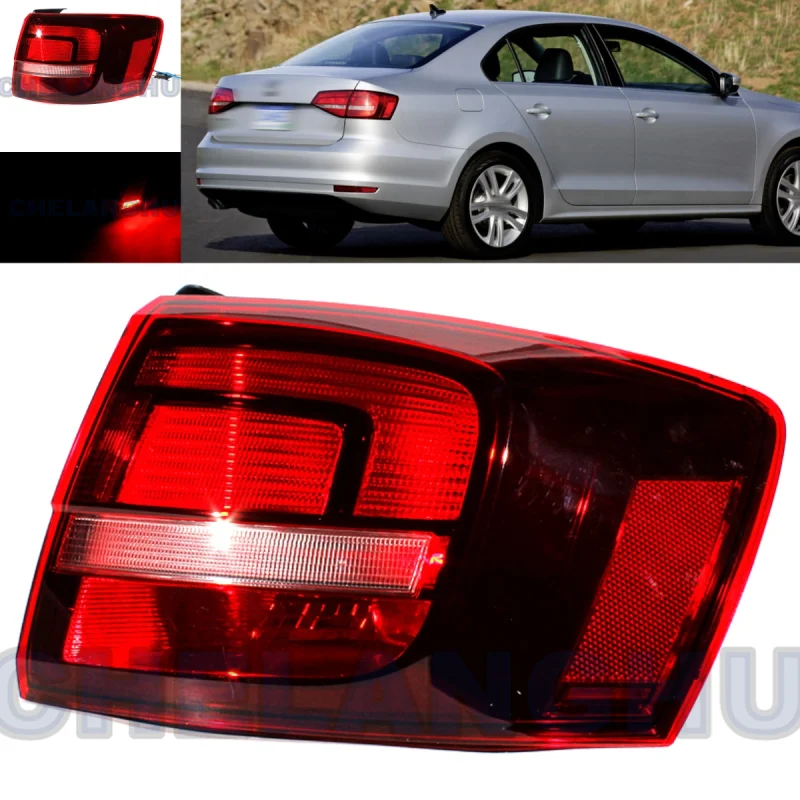 

Car accessories For VW Jetta 2015 2016 2017 2018 US version Right Outer Side Tail Light Rear Lamp With LED indicator 5C6945096G