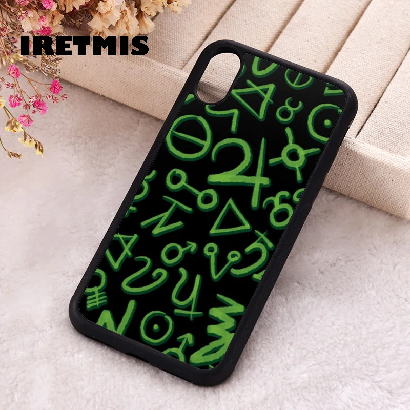 Iretmis 5 5S SE 2020 Phone Cover Case for iPhone 6 6S 7 8 Plus X Xs XR 11 12 13 MINI 14 Pro Max Silicone Alchemical Symbols