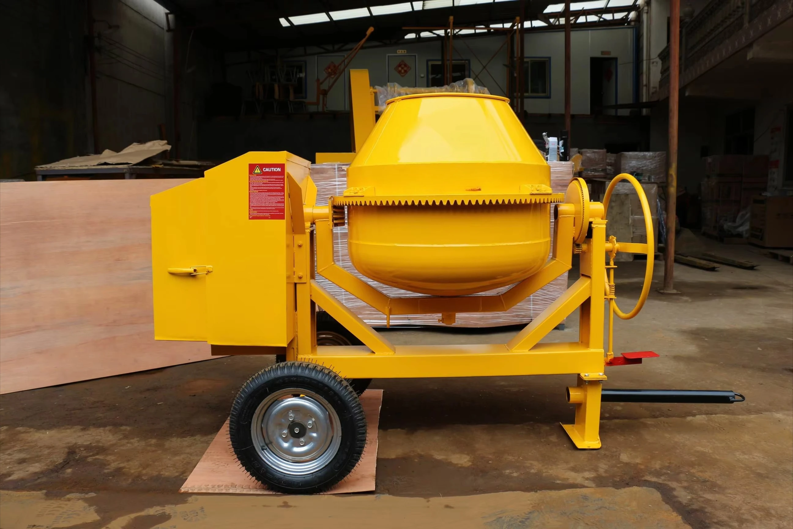 High Capacity Cement Mixer Diesel Engine Powered 350L 400L 500L Cement Mixer with Best Price