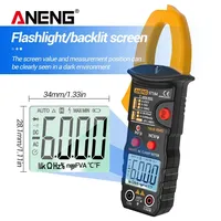 ANENG ST184 Digital Clamp Multimeter Meter AC/DC Current Voltage Tester Hz Capacitance Ohm Temperature True RMS 6000 Counts Test